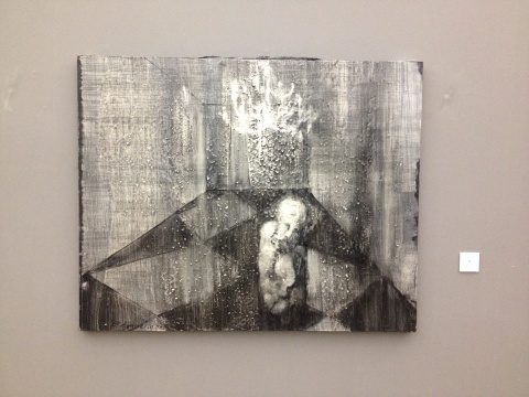 栗子 《沉思》 130×150cm 布面油画 2015 栗子 《沉思》 130×150cm 布面油画 2015