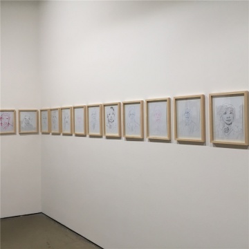 纸本人物肖像作品
纸本人物肖像作品