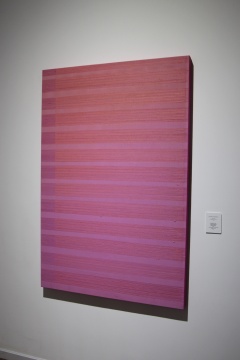 《平行-粉红NO.1》150×100cm 布面油画 2015
