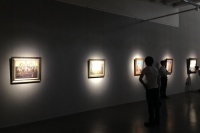 灿艺术力展施本铭小品绘画,施本铭