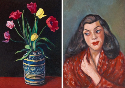 Lot 1537 王济远《争艳 红衣女子像》57.1 × 40.5cm 布面油画 估价:4-6万
Lot 1537 王济远《争艳 红衣女子像》57.1 × 40.5cm 布面油画 估价:4-6万