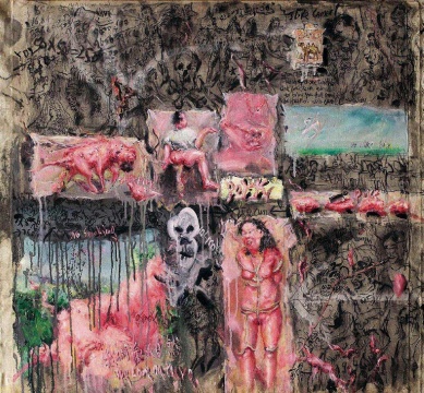 Lot 1621 刘炜《无题》 80 × 80cm 布面油画 估价:260-320万
Lot 1621 刘炜《无题》 80 × 80cm 布面油画 估价:260-320万