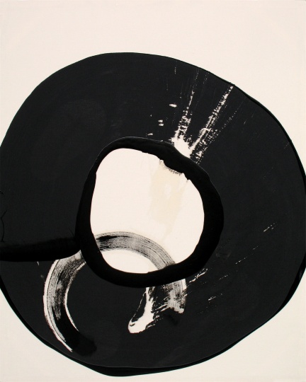 《圆融》 146x114cm 综合媒材 2010
《圆融》 146x114cm 综合媒材 2010