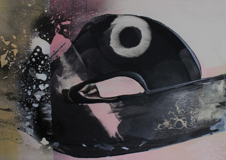《如矿出金_如铅出银》 65x46cm 综合媒材 2015
《如矿出金_如铅出银》 65x46cm 综合媒材 2015