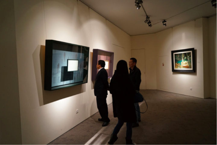 “目光所及 · 后金融危机时代的中国新绘画”展览现场
“目光所及 · 后金融危机时代的中国新绘画”展览现场