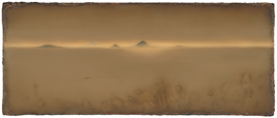 《心量》 112×262cm 布面油画 2014 《心量》 112×262cm 布面油画 2014