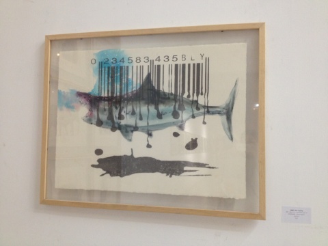 白露洋作品,数字包含稀有动物仅存的数量
白露洋作品,数字包含稀有动物仅存的数量