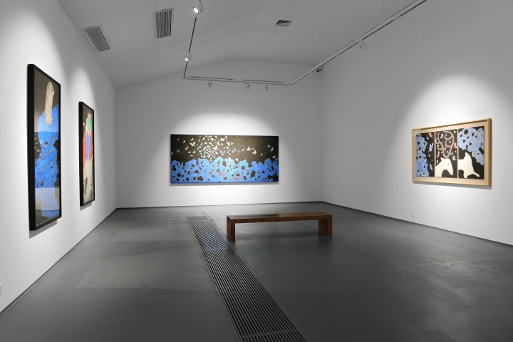 2014年4月,“迁想:刘琦个展”展览现场
2014年4月,“迁想:刘琦个展”展览现场