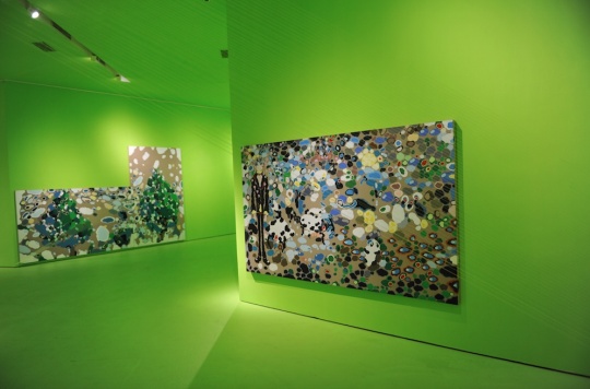 5月24日,“觅它Mitte艺术小组第一回展” 中画廊现场
5月24日,“觅它Mitte艺术小组第一回展” 中画廊现场