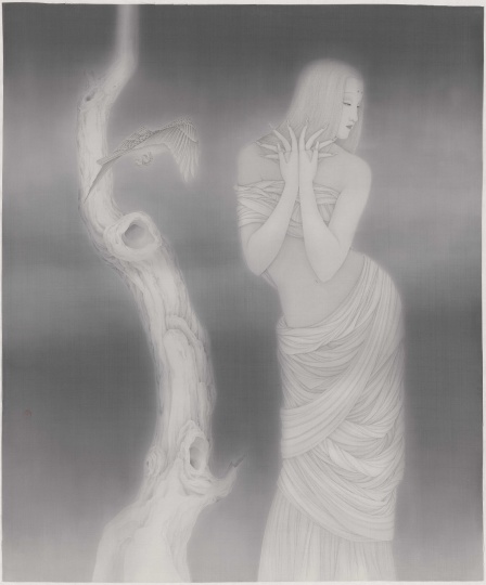 《巽》 94×113cm 绢本设色 2014
《巽》 94×113cm 绢本设色 2014