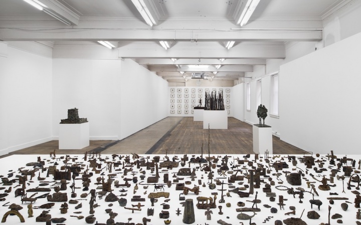 2014年欧阳春个展 “渣滓” 现场
2014年欧阳春个展 “渣滓” 现场
