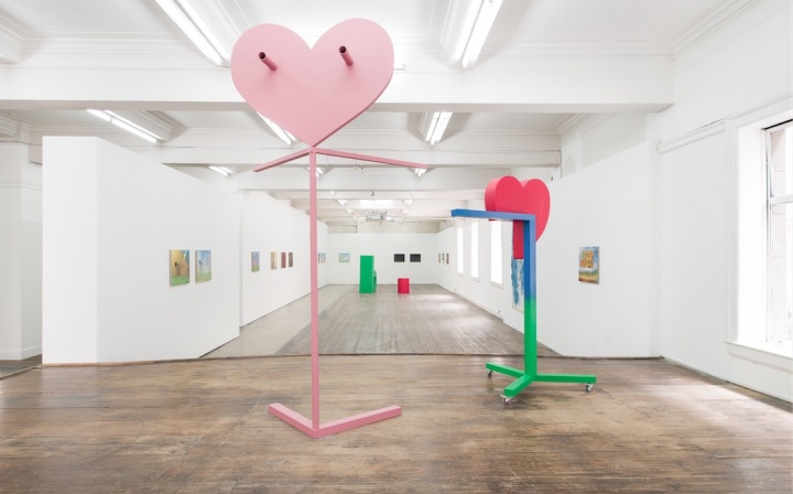 2014年5月,廖国核个展“马上有良心”现场
2014年5月,廖国核个展“马上有良心”现场