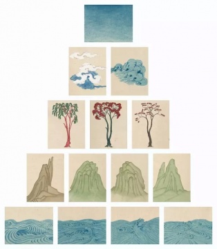 黄威 《山山水水-西藏(之一)》 30cm×23cm×14 纸本设色 2012
黄威 《山山水水-西藏(之一)》 30cm×23cm×14 纸本设色 2012