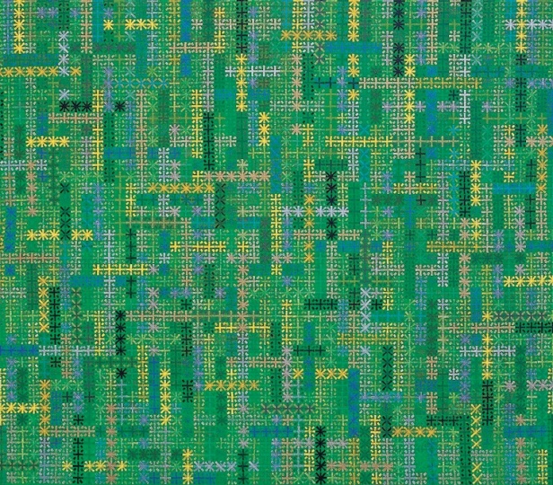 《十示2002-12》140×160 cm 布面丙烯 2002