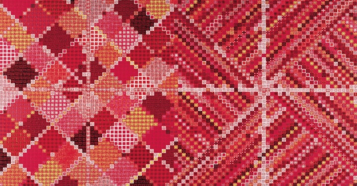 《十示2009-6》200×380 cm 布面丙烯 2009
《十示2009-6》200×380 cm 布面丙烯 2009