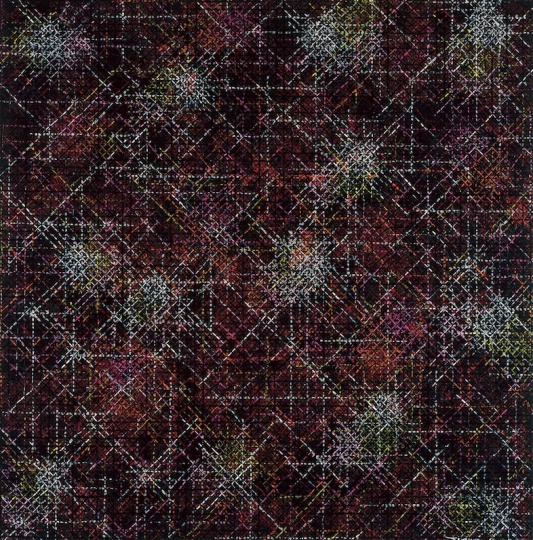 《十示2014-8》200×200cm 布面丙烯 2014
《十示2014-8》200×200cm 布面丙烯 2014