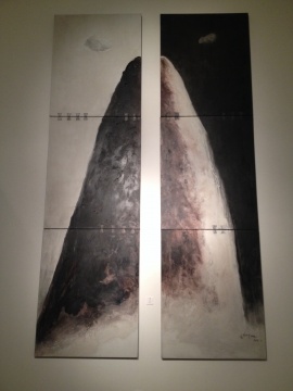 《来去》 480×260cm 布面丙烯 2015
《来去》 480×260cm 布面丙烯 2015