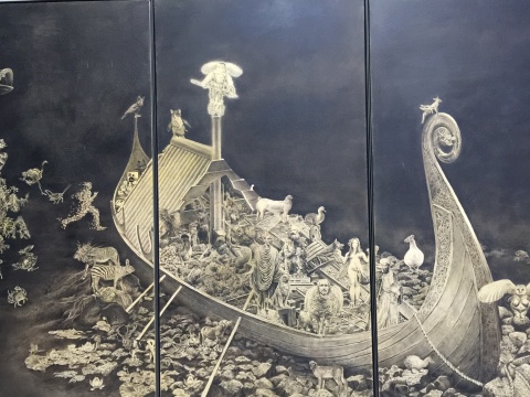 《纪元》中部分人物及场景，诺亚方舟与八仙过海的合体
