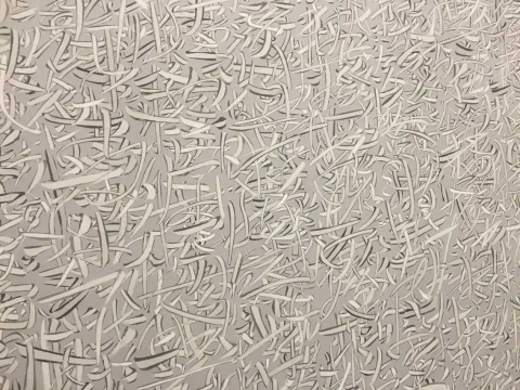 千字文系列作品局部
千字文系列作品局部