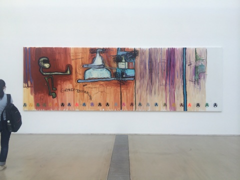 《无题》布面油画 200x640cm 1999
《无题》布面油画 200x640cm 1999