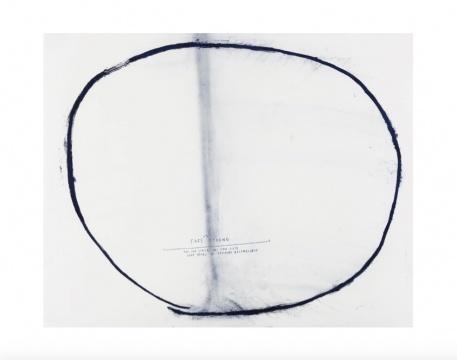 《face strong》 纸上铅笔和色粉 100x125cm 2015
《face strong》 纸上铅笔和色粉 100x125cm 2015