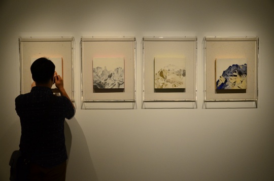 曹吉冈小作品展 坦培拉的中国式诗意 曹吉冈小作品展 坦培拉的中国式诗意