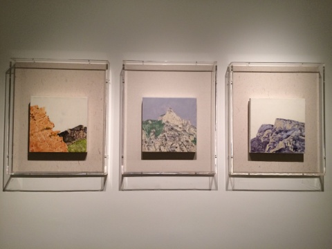 现场展出作品《绮映》 、《云淡风轻》30×30cm 木板坦培拉 2014、《犹见南山》30×30cm 木板坦培拉 2015
现场展出作品《绮映》 、《云淡风轻》30×30cm 木板坦培拉 2014、《犹见南山》30×30cm 木板坦培拉 2015