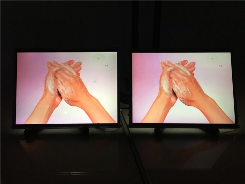 林科2015年数字视频《洗手》
