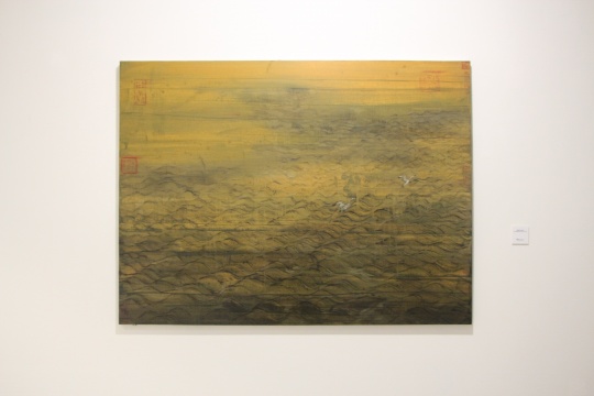 《移动山水166号》 180×135cm 布面油画 2015