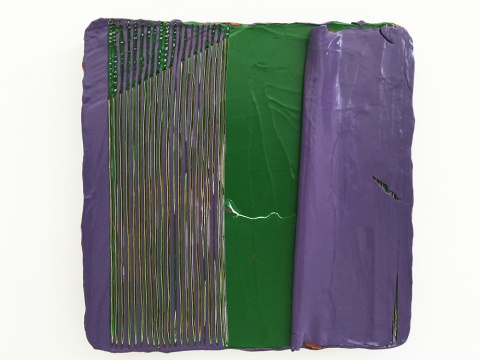 《201505》42×42cm 木板丙烯 2014
《201505》42×42cm 木板丙烯 2014