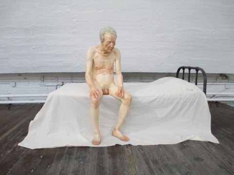 于鑫作品《卢西安·弗洛伊德》
于鑫作品《卢西安·弗洛伊德》