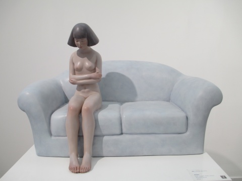 张爱娜作品《静思》
张爱娜作品《静思》
