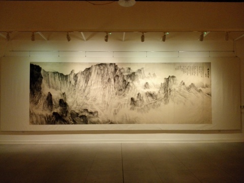 《乘云凌霄》 942×290cm 2014