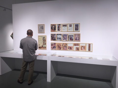 现场展出的部分文献资料
现场展出的部分文献资料