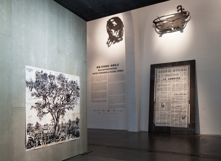 威廉·肯特里奇个展“样板札记”现场
威廉·肯特里奇个展“样板札记”现场