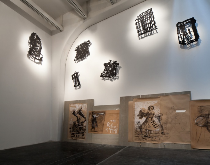 威廉·肯特里奇个展“样板札记”现场
威廉·肯特里奇个展“样板札记”现场