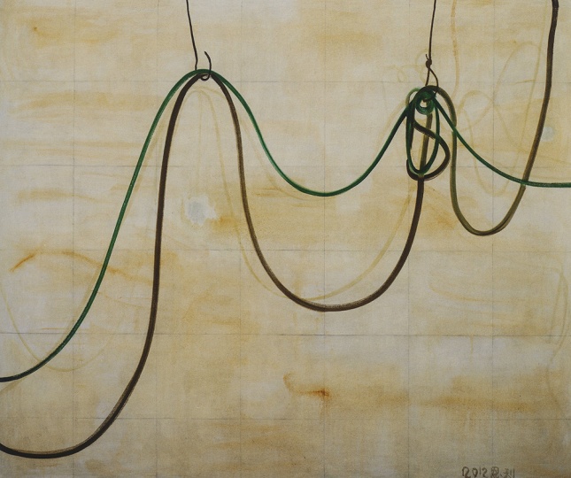 以及张恩利的《绿线》，另外，史金凇、杨茂源、苍鑫、蔡志松、艾未未等艺术家的作品同样在此展示