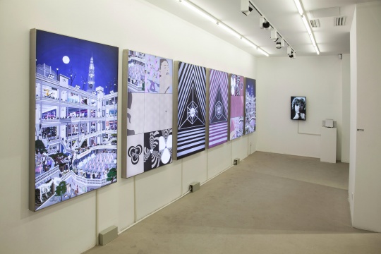 孙宇作品现场
孙宇作品现场