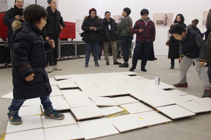 群展“暂住证”现场
群展“暂住证”现场