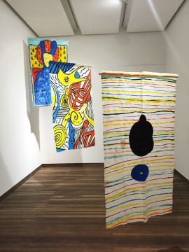 D厅 三个骗子 《》 85×148cm 纸本绘画 2015
D厅 三个骗子 《》 85×148cm 纸本绘画 2015