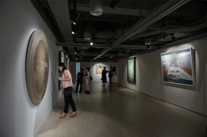 “目光所及·后金融危机时代的中国新绘画”香港站展览现场
“目光所及·后金融危机时代的中国新绘画”香港站展览现场