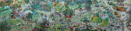 【提名奖】张可可 《童年记忆》 布面油画 130×540cm 山东艺术学院 2015
【提名奖】张可可 《童年记忆》 布面油画 130×540cm 山东艺术学院 2015
