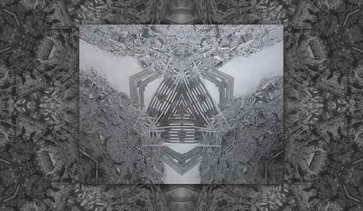 特别项目:谢曹闽 《曼荼罗8号》 布面油画 多媒体投影 210 x 275cm 2009 由艺术家信托基金提供
特别项目:谢曹闽 《曼荼罗8号》 布面油画 多媒体投影 210 x 275cm 2009 由艺术家信托基金提供