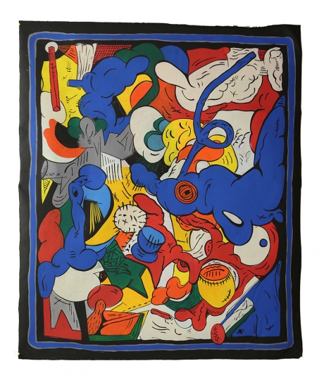 陈栋帆 《 》 布面丙烯 156 x 170cm 2015 由清影艺术空间提供 陈栋帆 《 》 布面丙烯 156 x 170cm 2015 由清影艺术空间提供