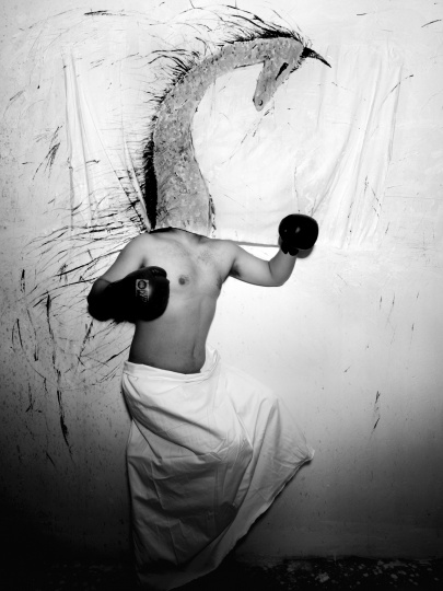 宗宁 《桀》 哈内姆勒基宣打印&nbsp;2009&nbsp;杨画廊
