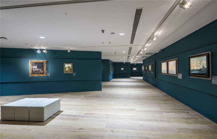 “视觉的调试——中国早期洋风画展”展厅
“视觉的调试——中国早期洋风画展”展厅