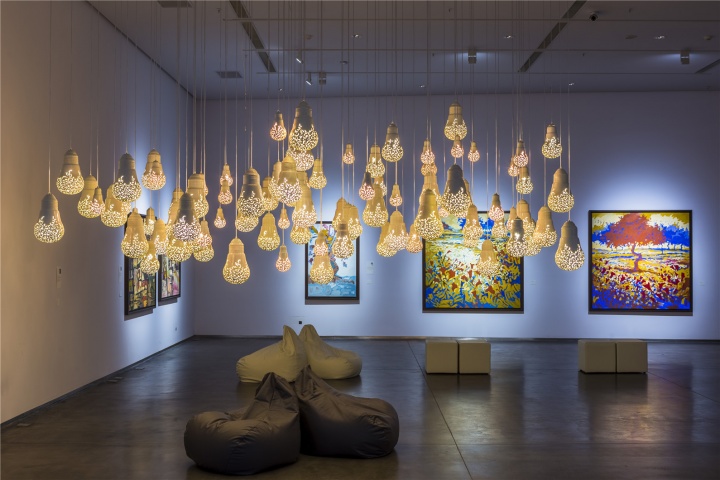 “非常约旦——约旦当代艺术展”展厅
“非常约旦——约旦当代艺术展”展厅