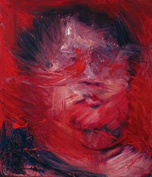 《晕眩》 150×130cm 布面油画 2011