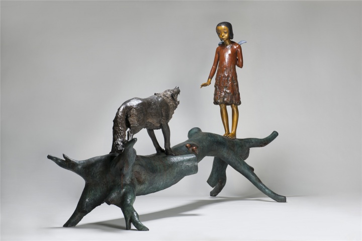 《白日焰火》 铸铜化学着色 365×225×125cm 2015
《白日焰火》 铸铜化学着色 365×225×125cm 2015