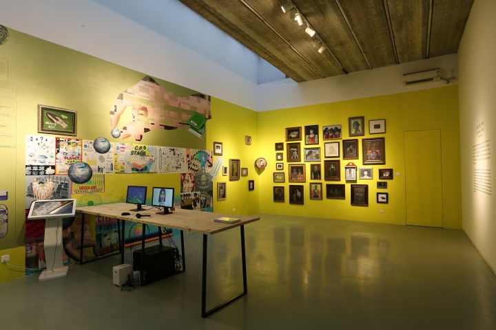 晶体星球“展览现场
晶体星球“展览现场